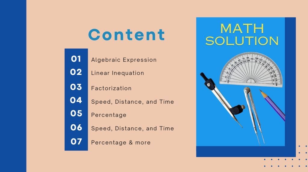 Math Solution Rules in a Simple and Good Style